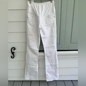 White Maternity Jeans